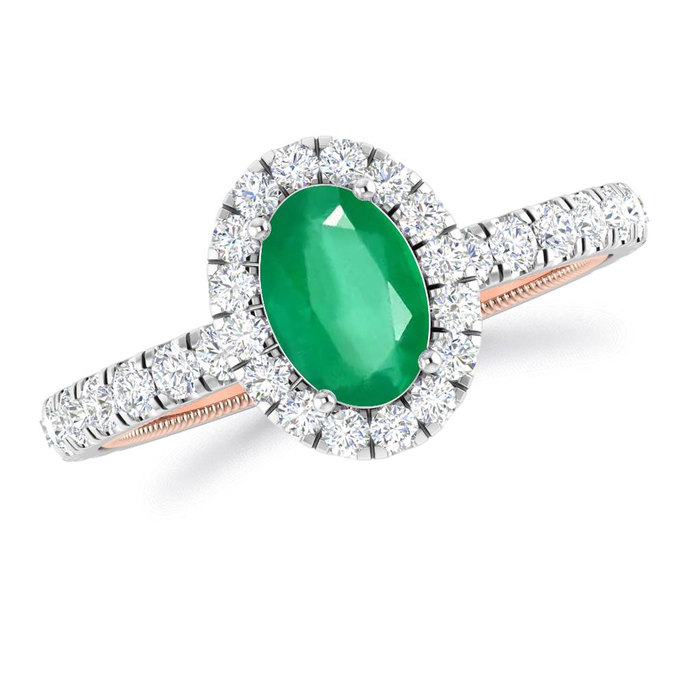 White Gold - Emerald