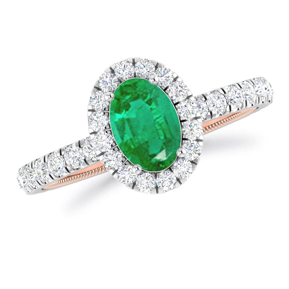 White Gold - Emerald