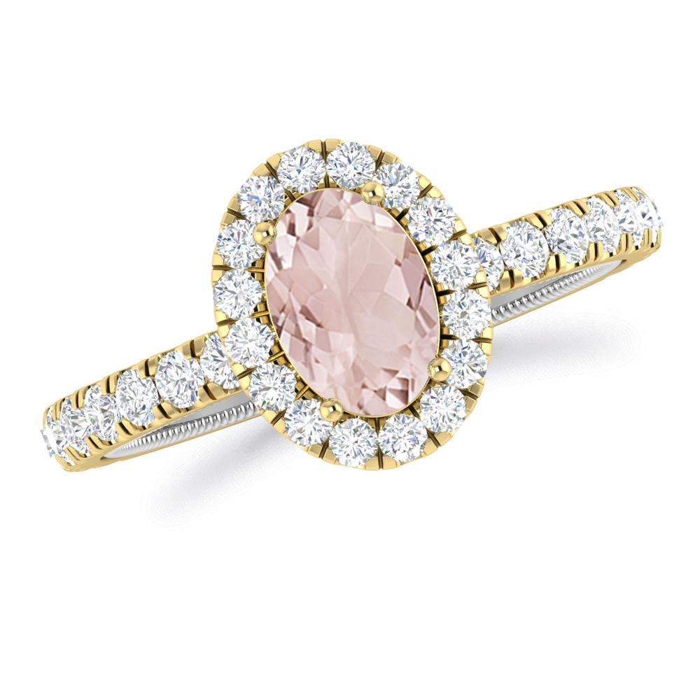 Yellow Gold - Morganite