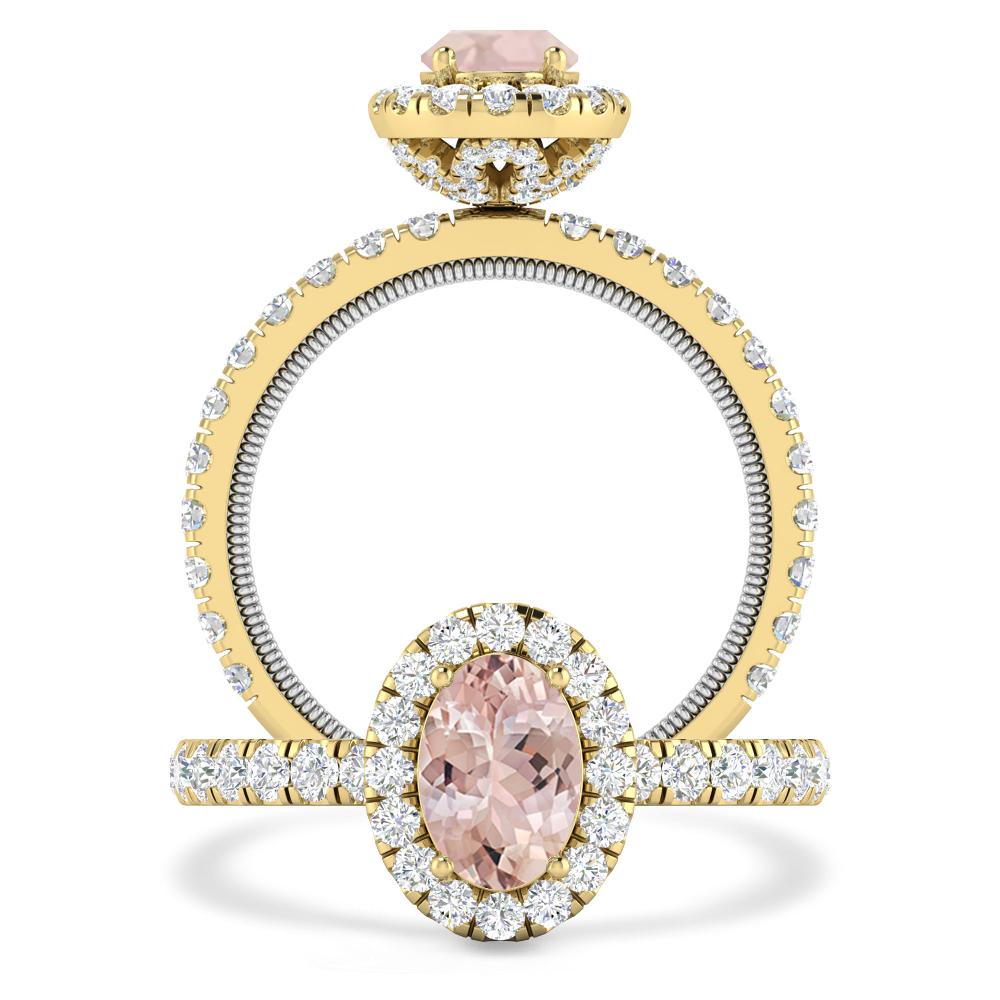 Yellow Gold - Morganite