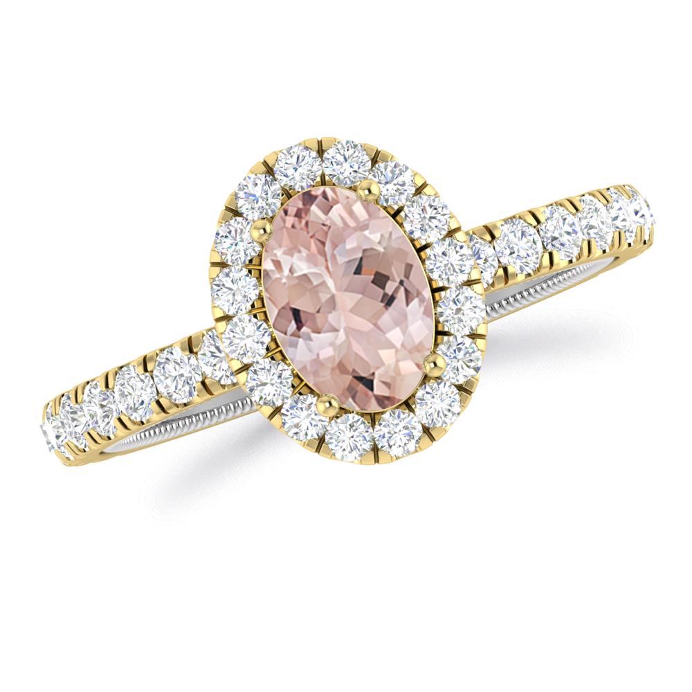 Yellow Gold - Morganite