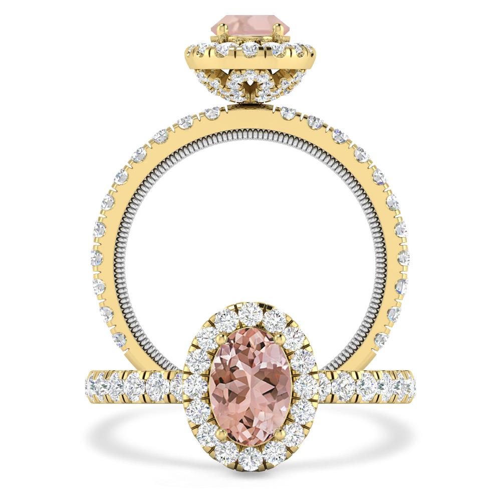 Yellow Gold - Morganite