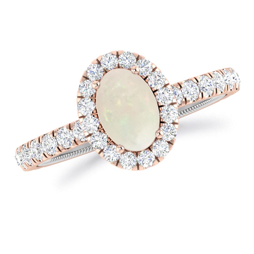 Rose Gold - Opal