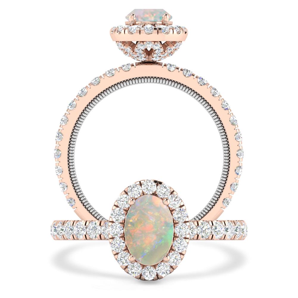 Rose Gold - Opal