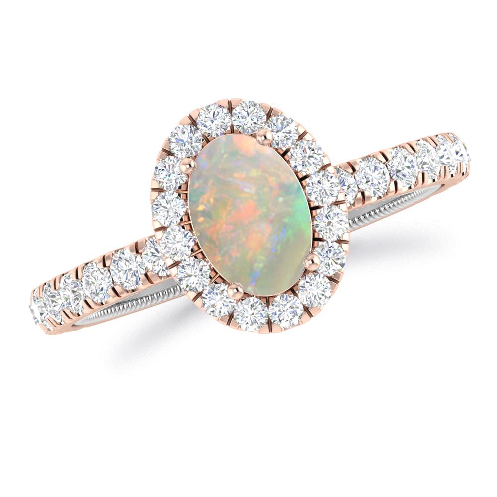 Rose Gold - Opal