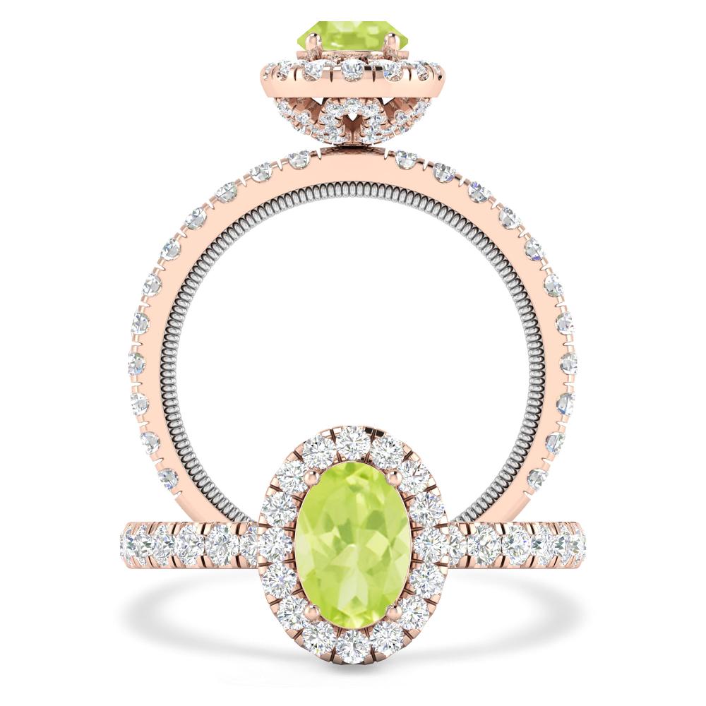 Rose Gold - Peridot