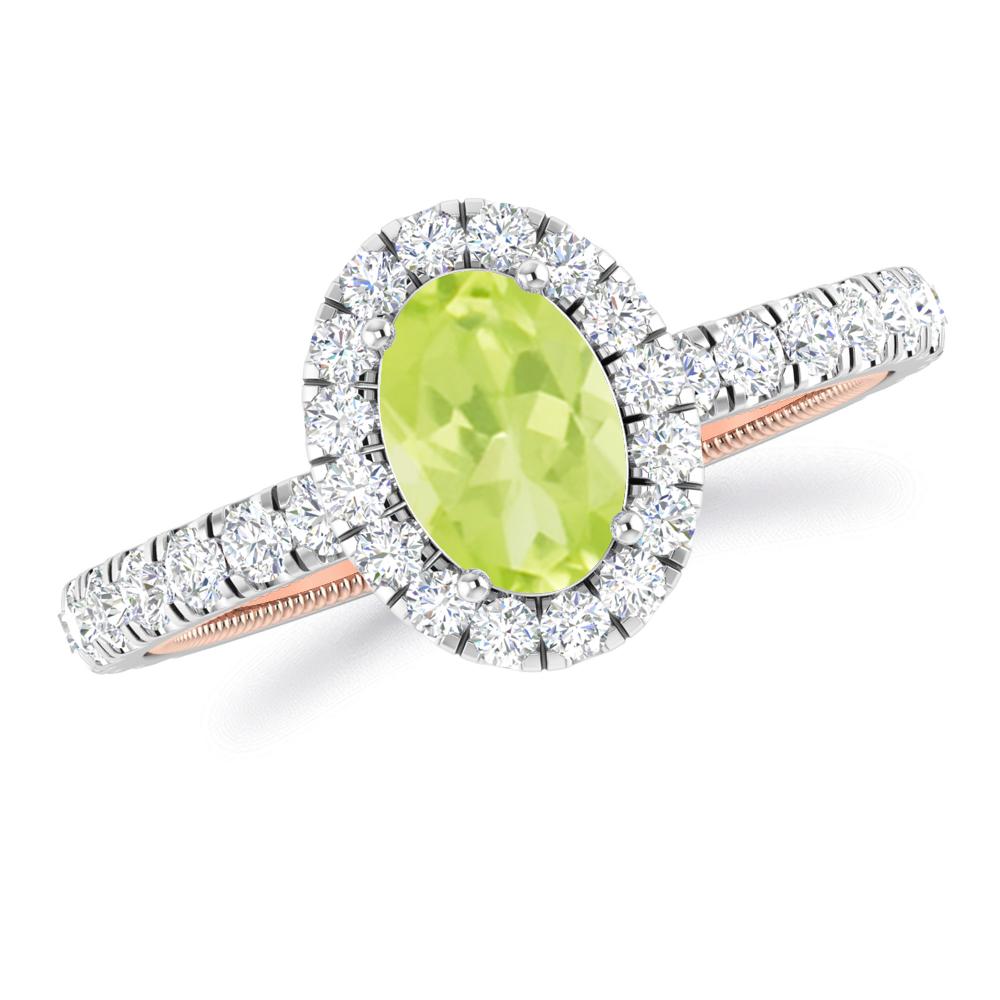 White Gold - Peridot