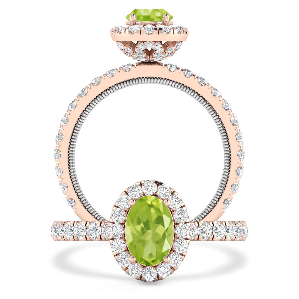 Rose Gold - Peridot