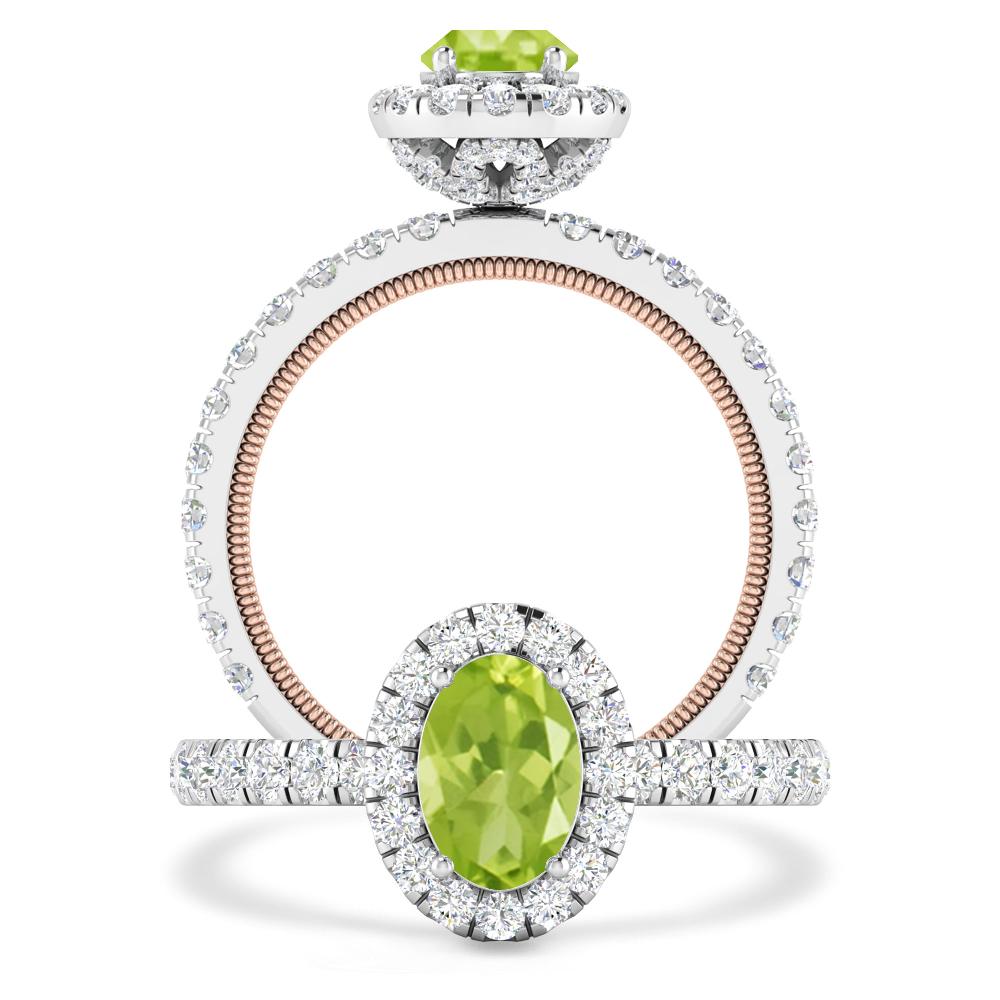 White Gold - Peridot