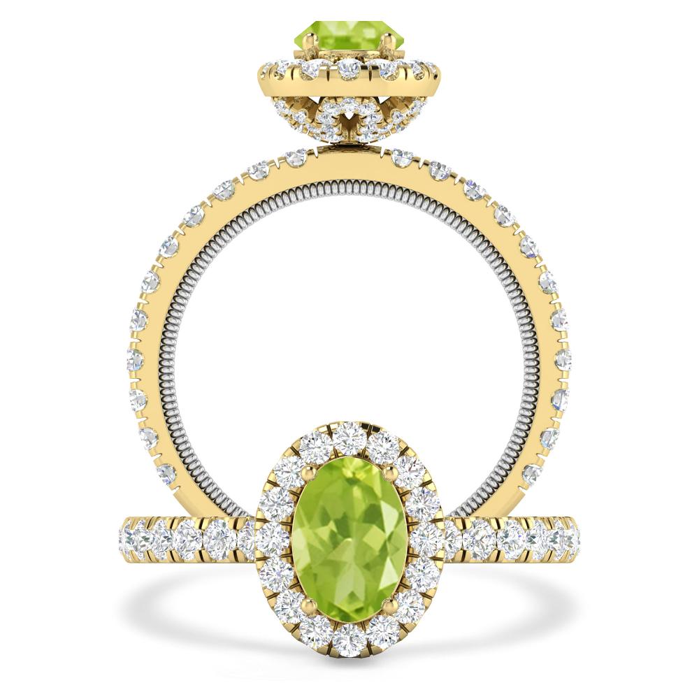 Yellow Gold - Peridot