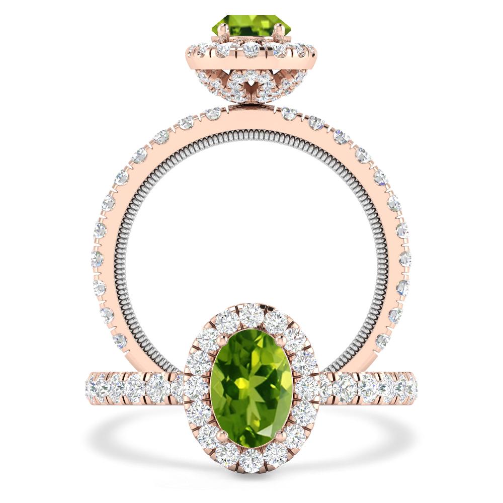 Rose Gold - Peridot