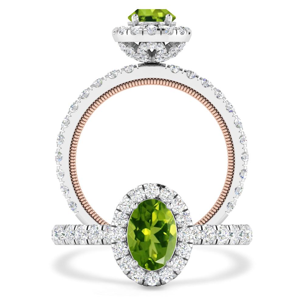 White Gold - Peridot