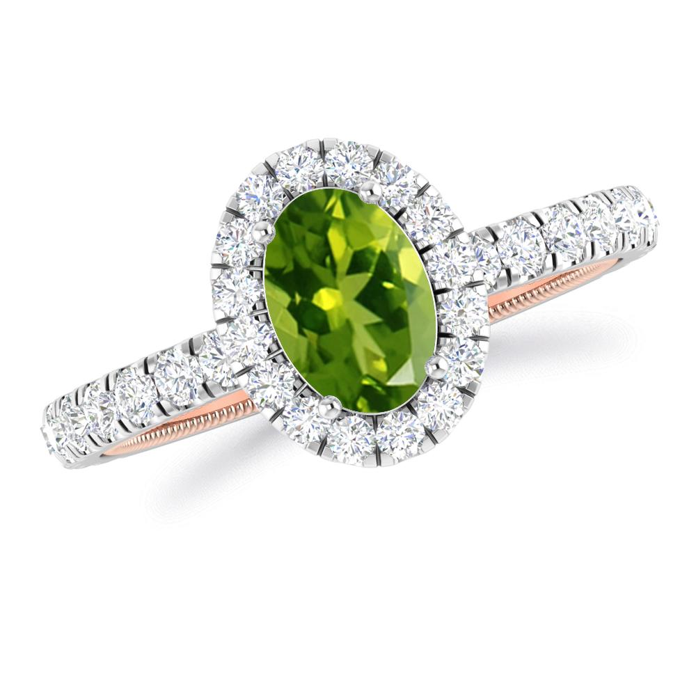 White Gold - Peridot