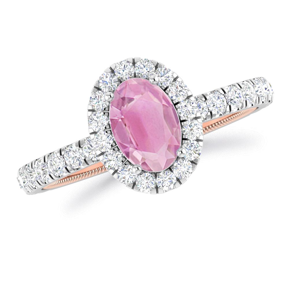 White Gold - Pink Tourmaline