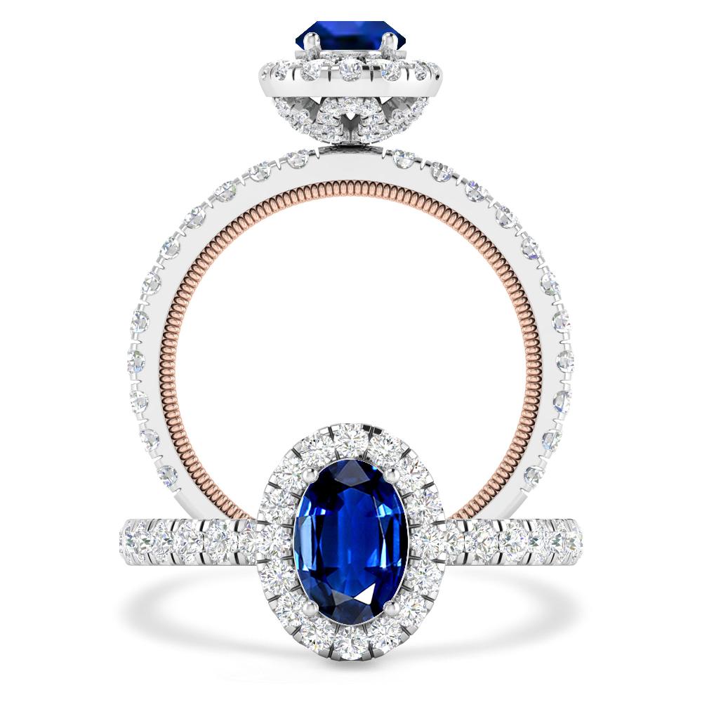 White Gold - Sapphire