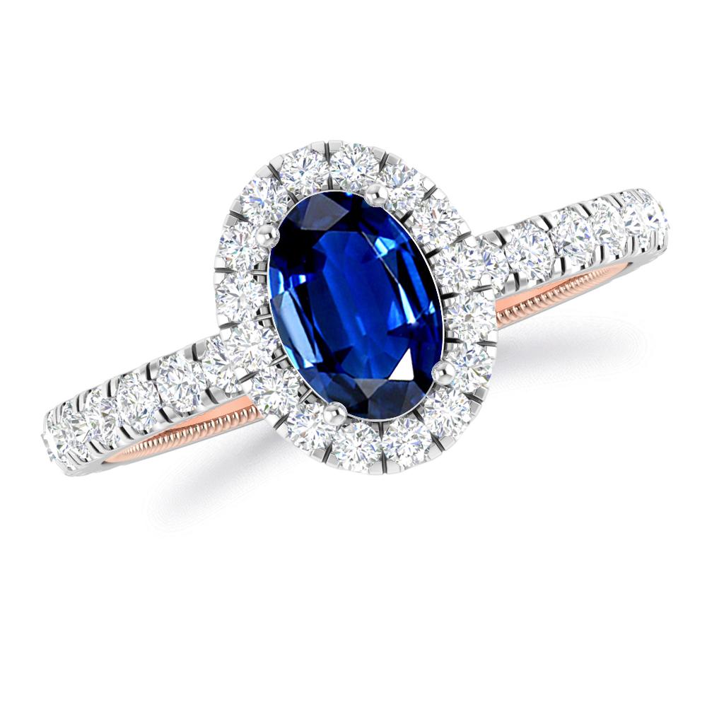 White Gold - Sapphire