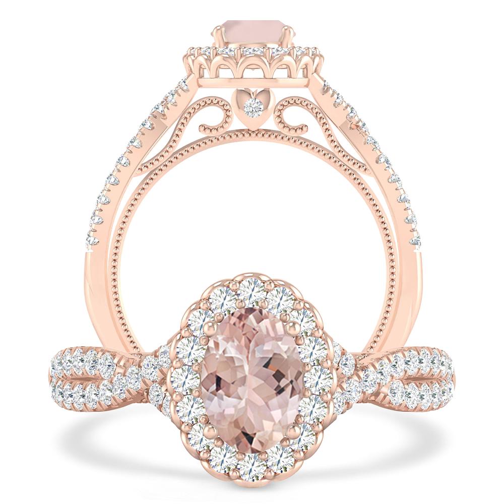 Rose Gold - Morganite