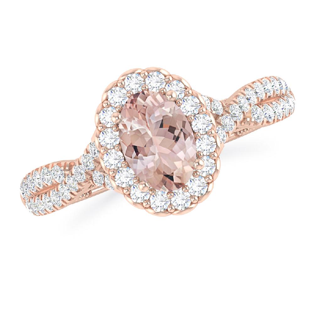 Rose Gold - Morganite