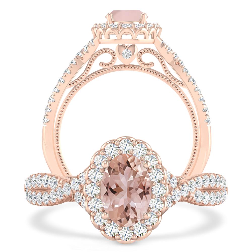 Rose Gold - Morganite