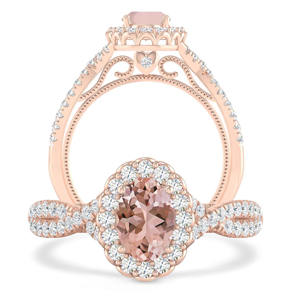 Rose Gold - Morganite