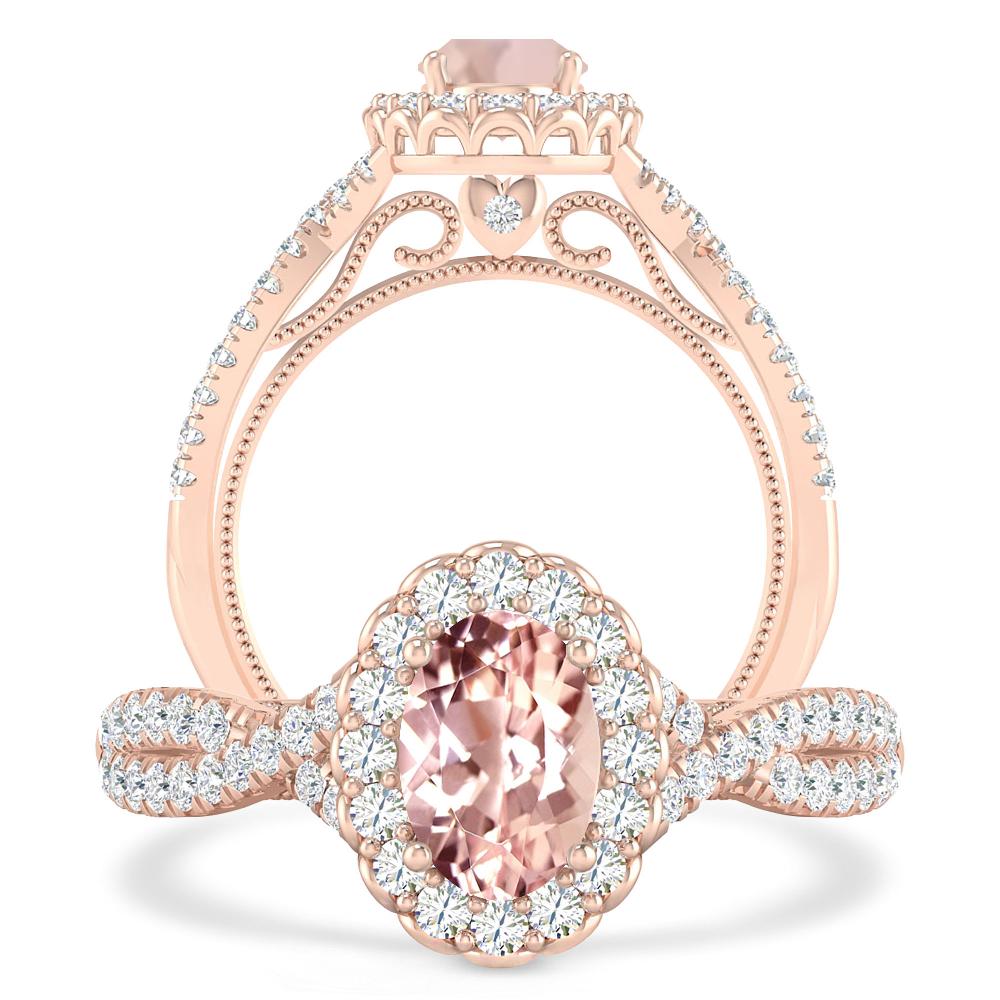 Rose Gold - Morganite