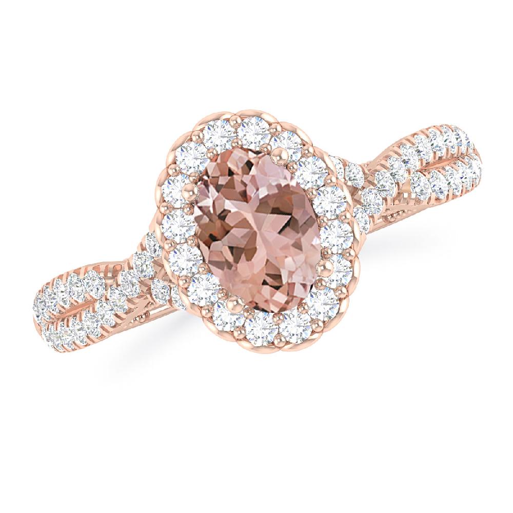 Rose Gold - Morganite