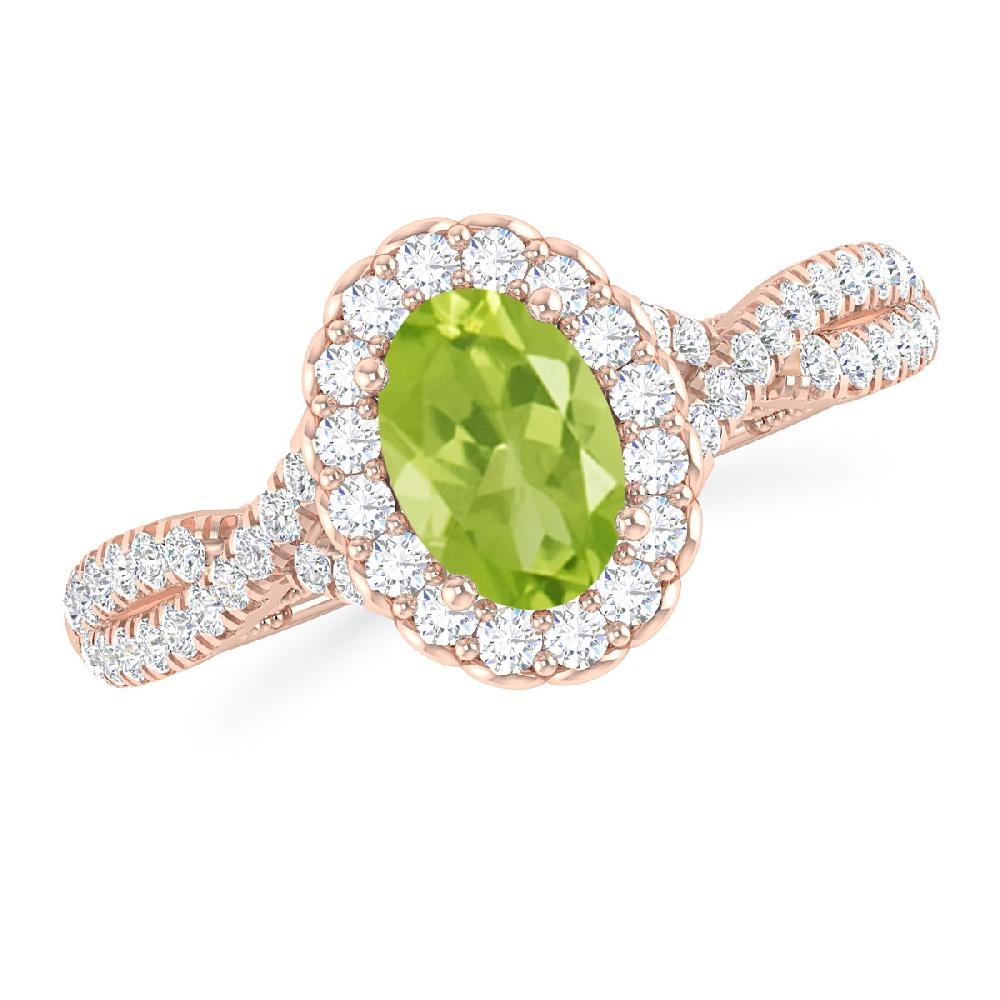 Rose Gold - Peridot