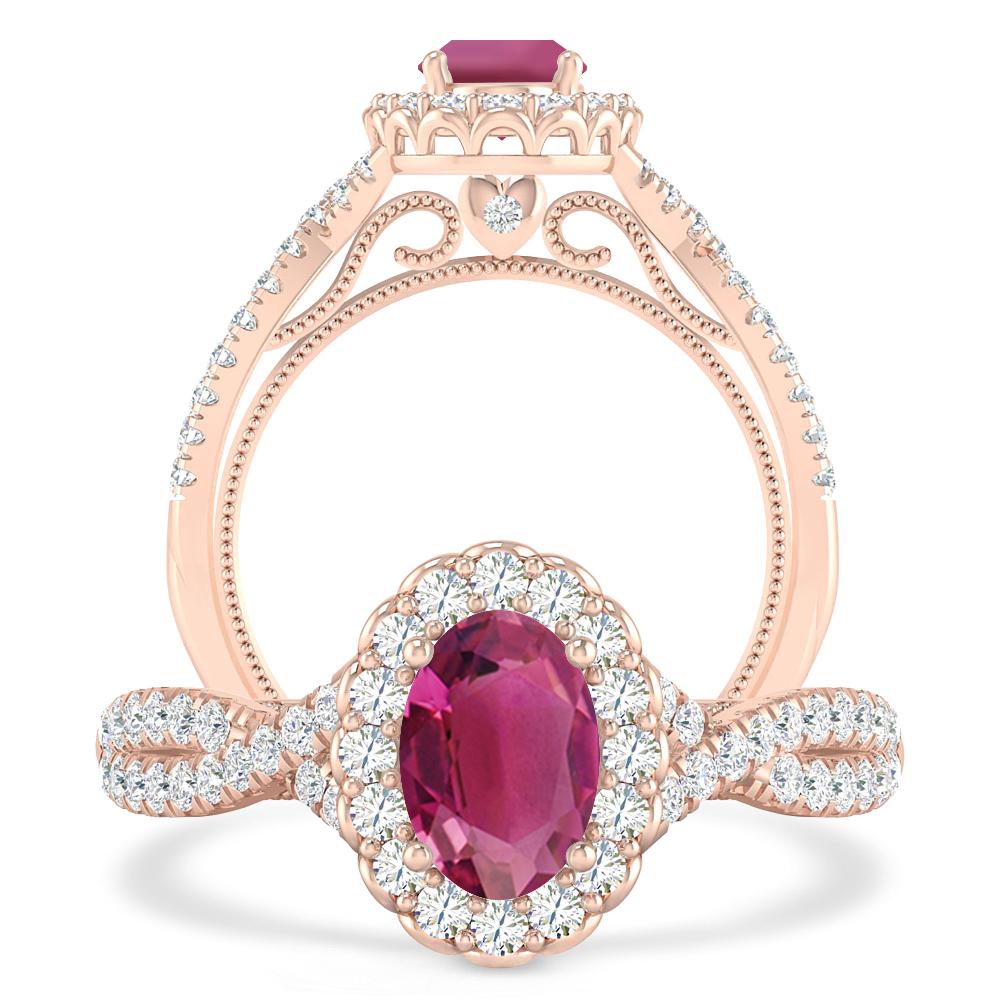 Rose Gold - Pink Tourmaline