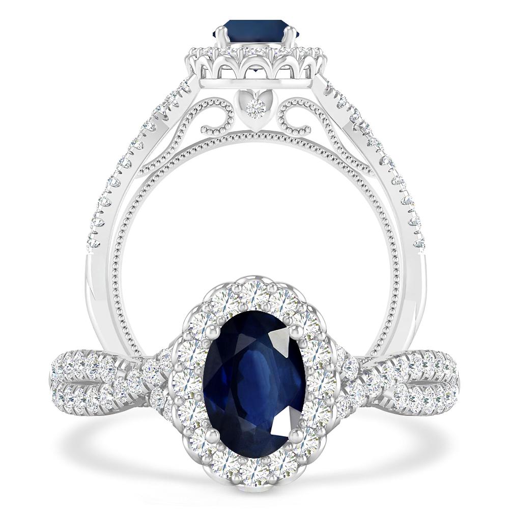 White Gold - Sapphire