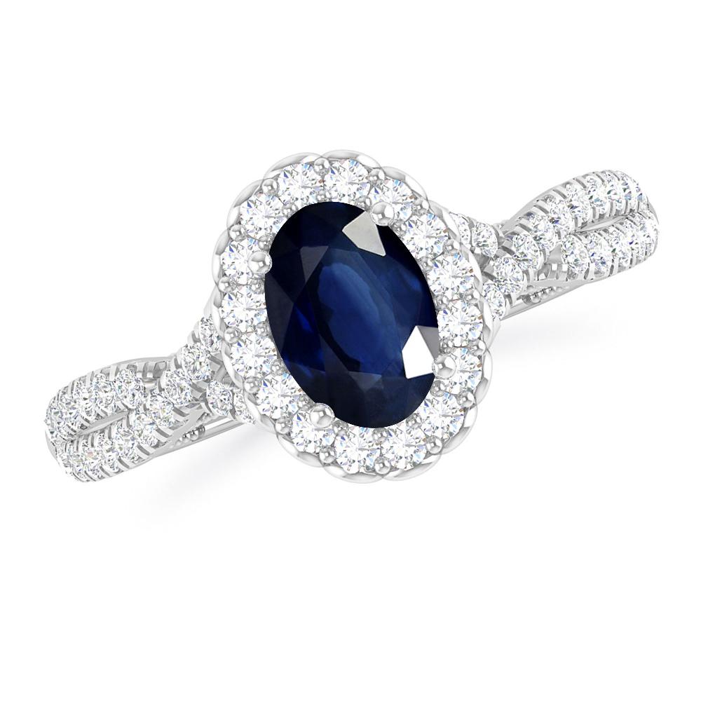 White Gold - Sapphire