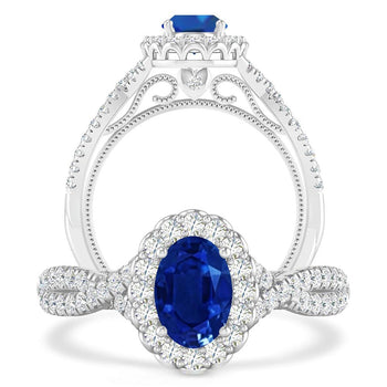 White Gold - Sapphire