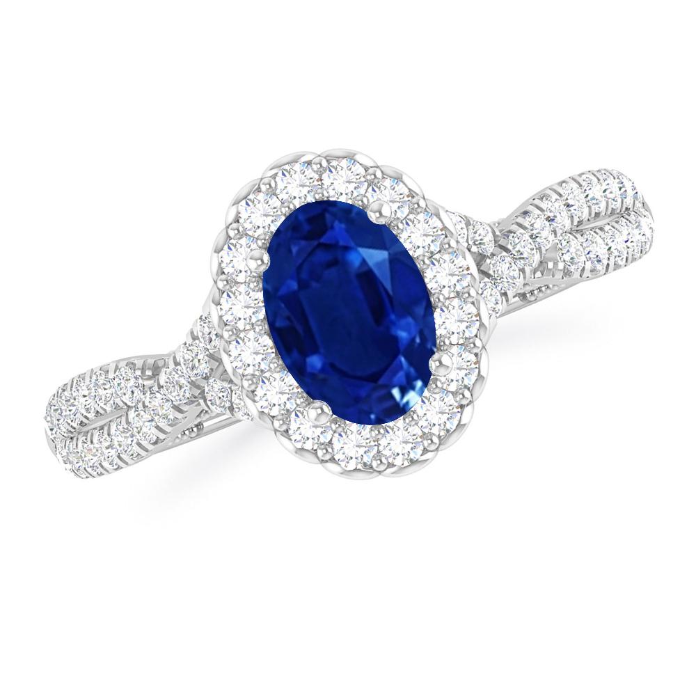 White Gold - Sapphire