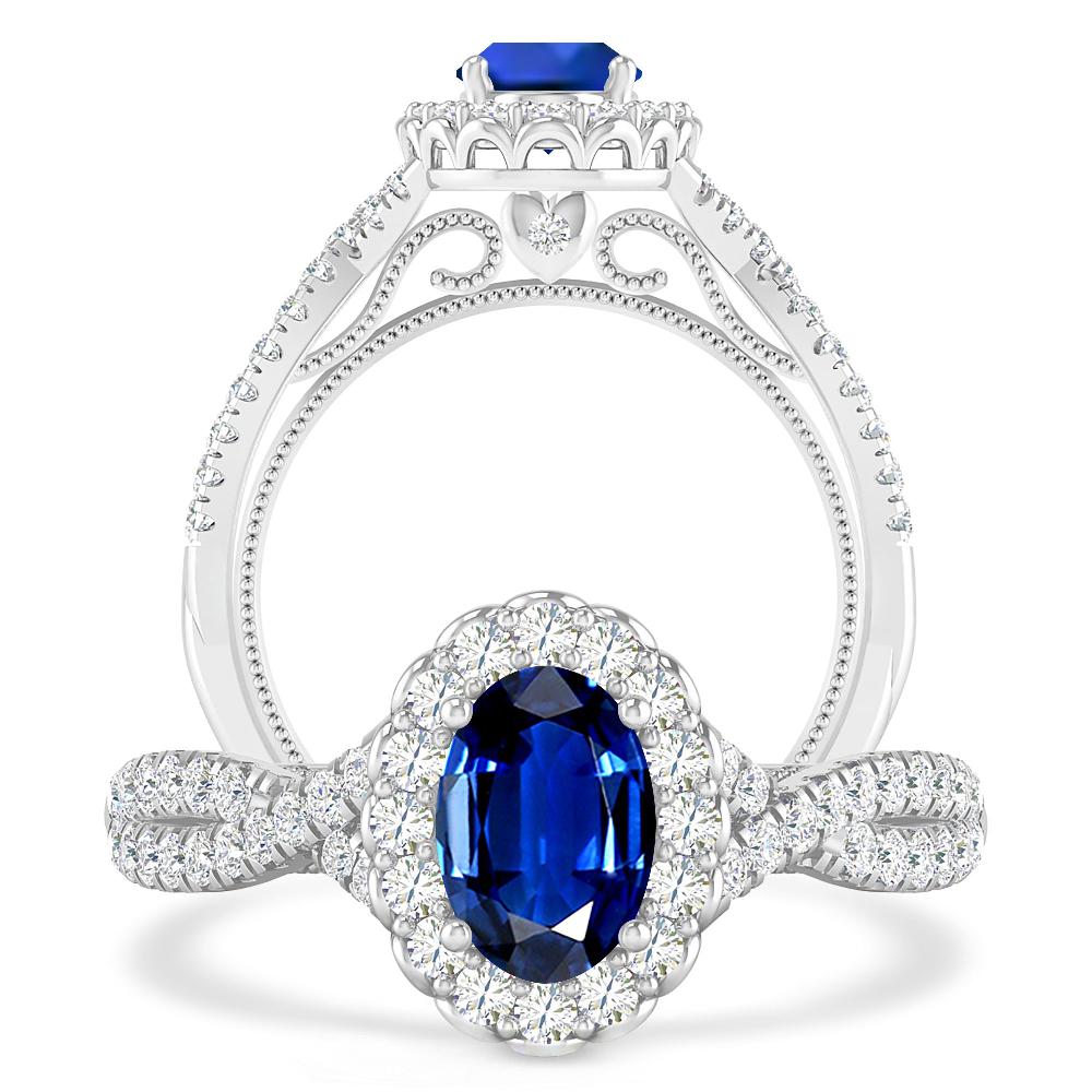 White Gold - Sapphire