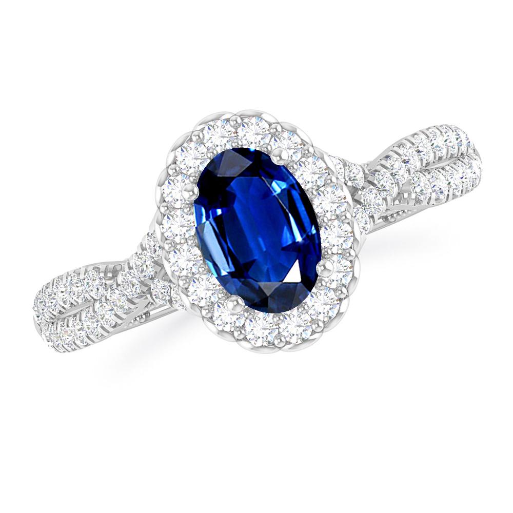 White Gold - Sapphire