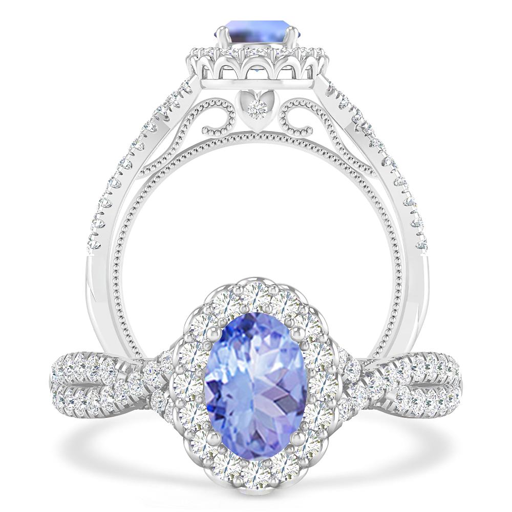 White Gold - Tanzanite