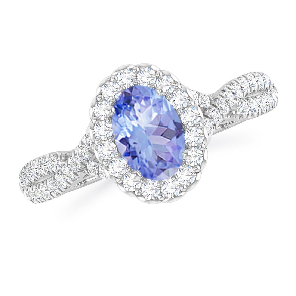 White Gold - Tanzanite