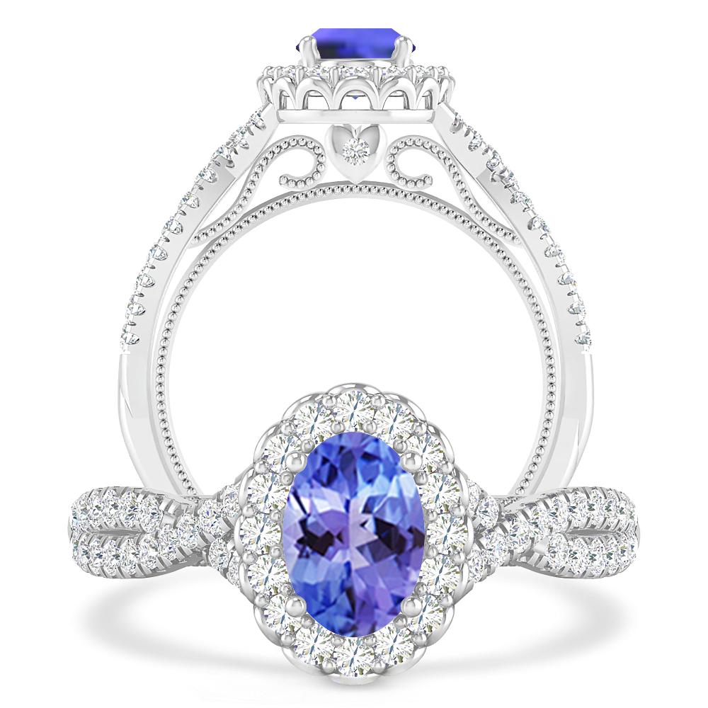 White Gold - Tanzanite