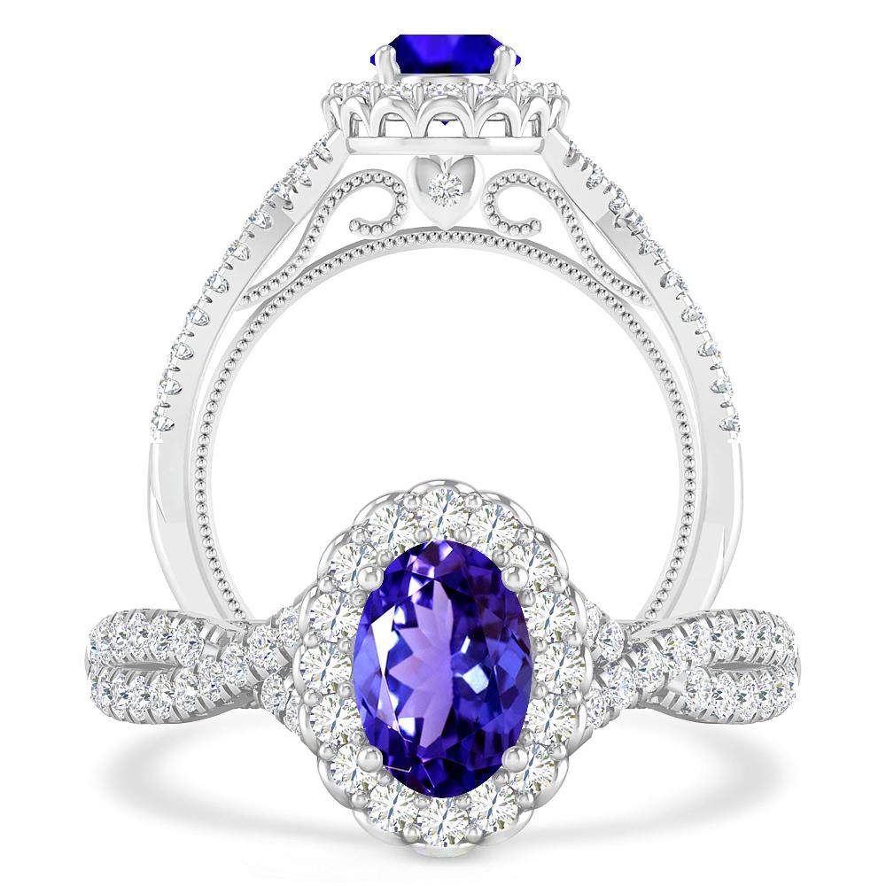 White Gold - Tanzanite