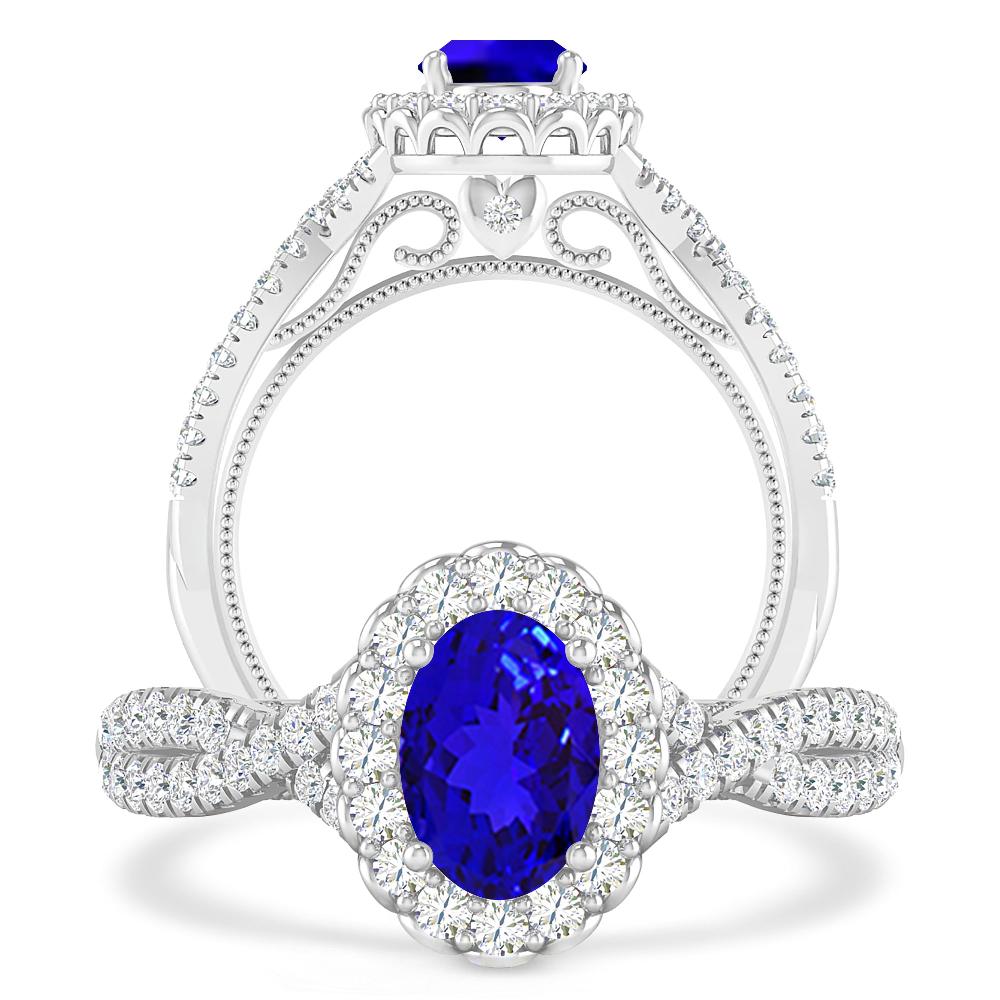 White Gold - Tanzanite