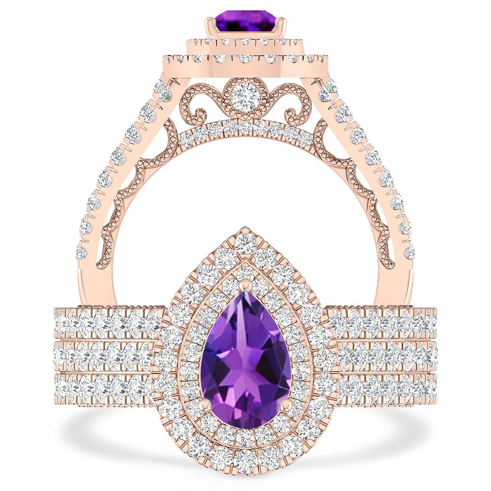 Rose Gold - Amethyst