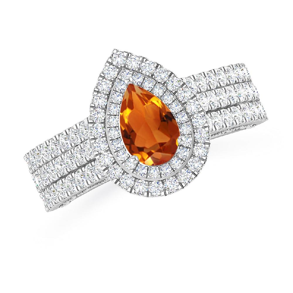 White Gold - Citrine