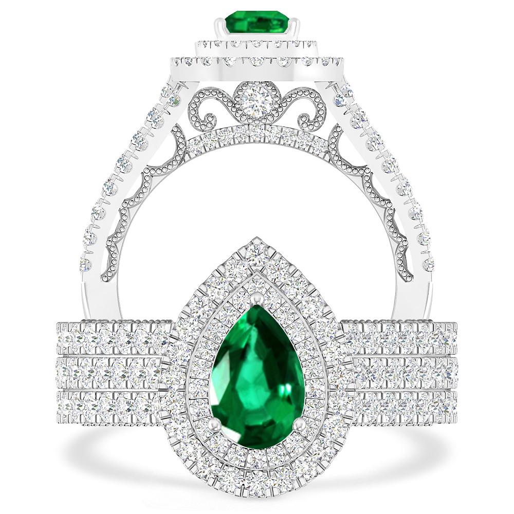 White Gold - Emerald