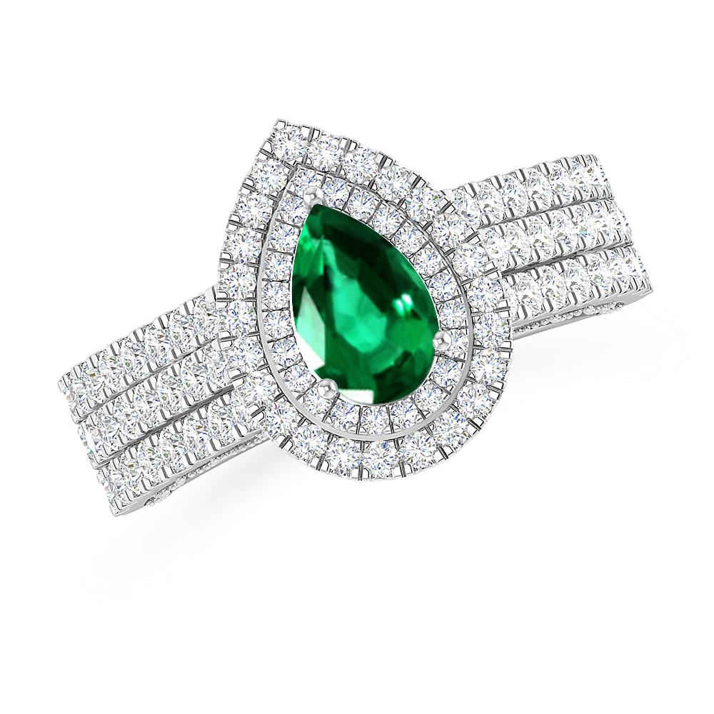 White Gold - Emerald