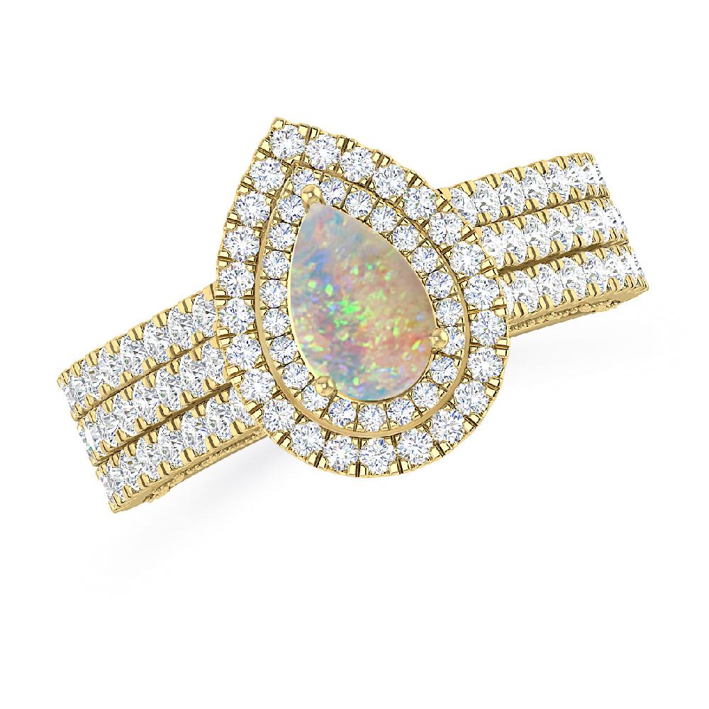 Yellow Gold - Opal