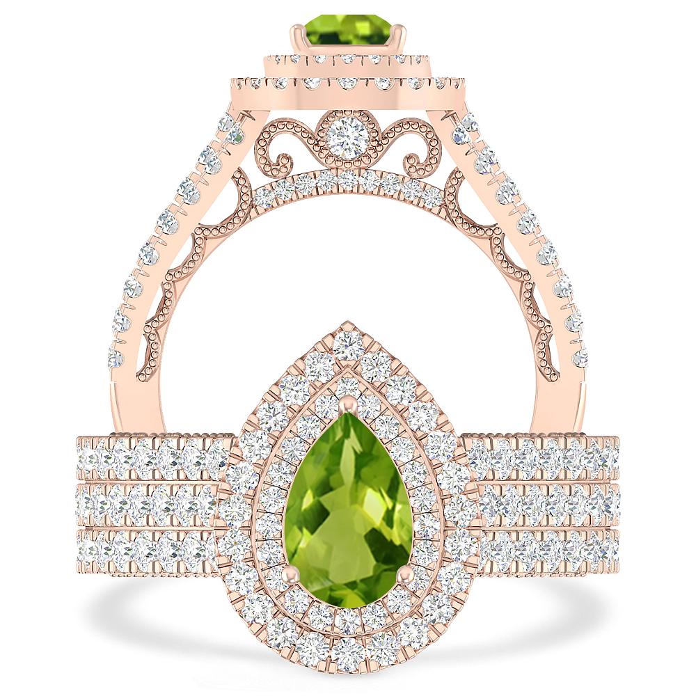 Rose Gold - Peridot