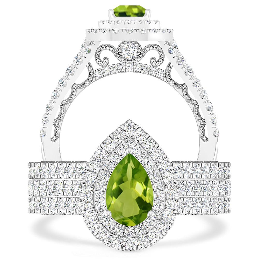 White Gold - Peridot