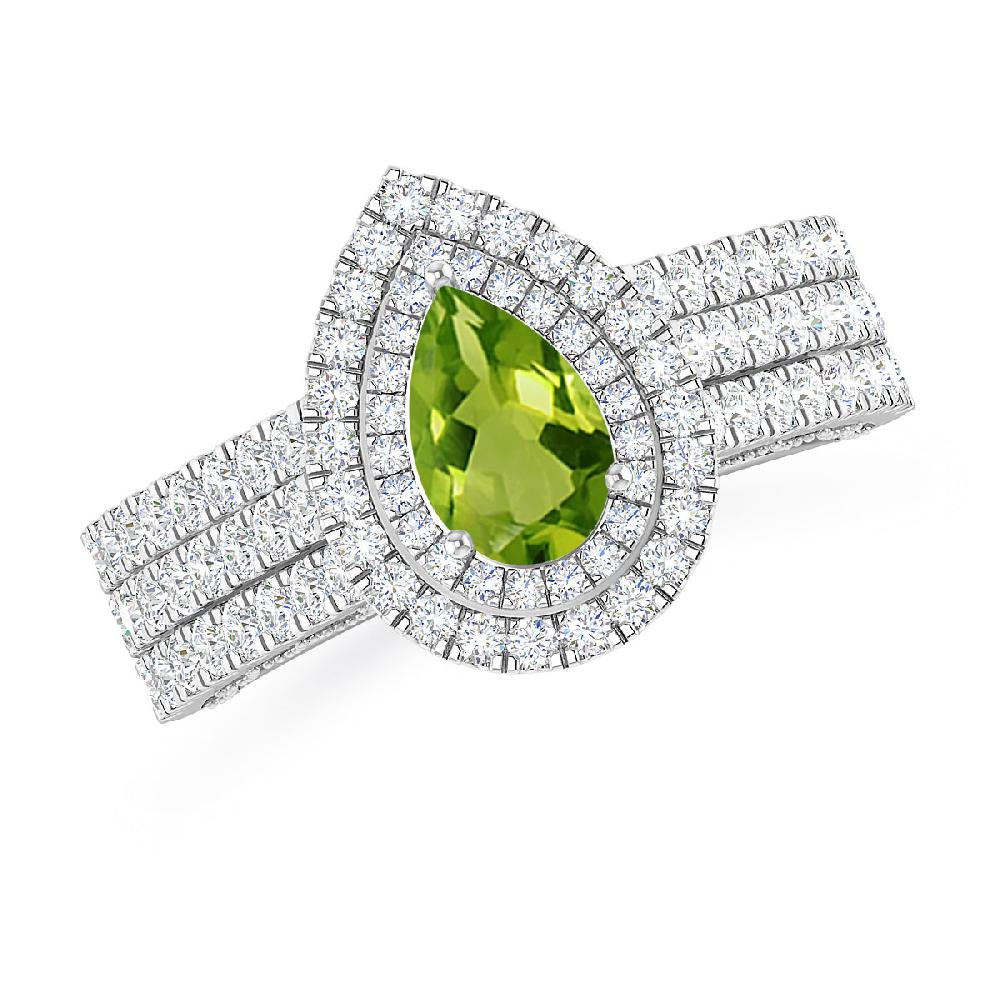 White Gold - Peridot