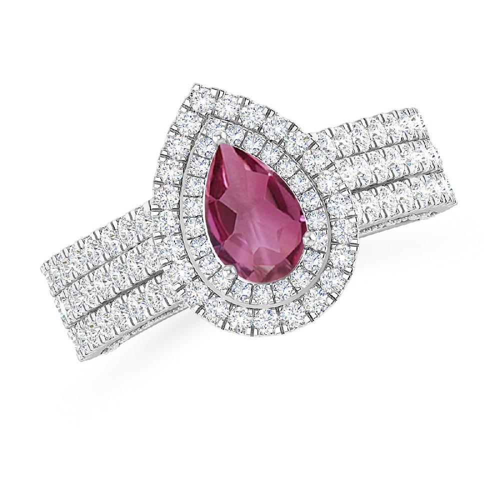 White Gold - Pink Tourmaline