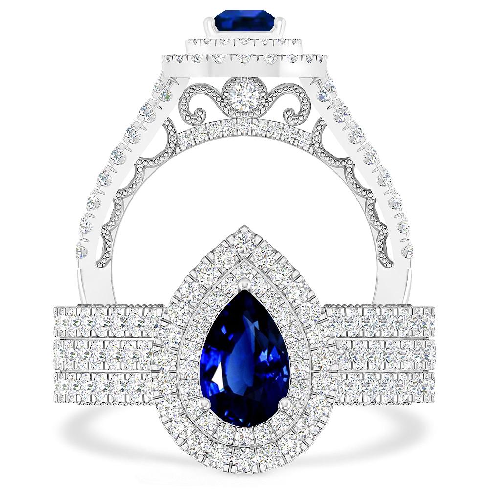 White Gold - Sapphire