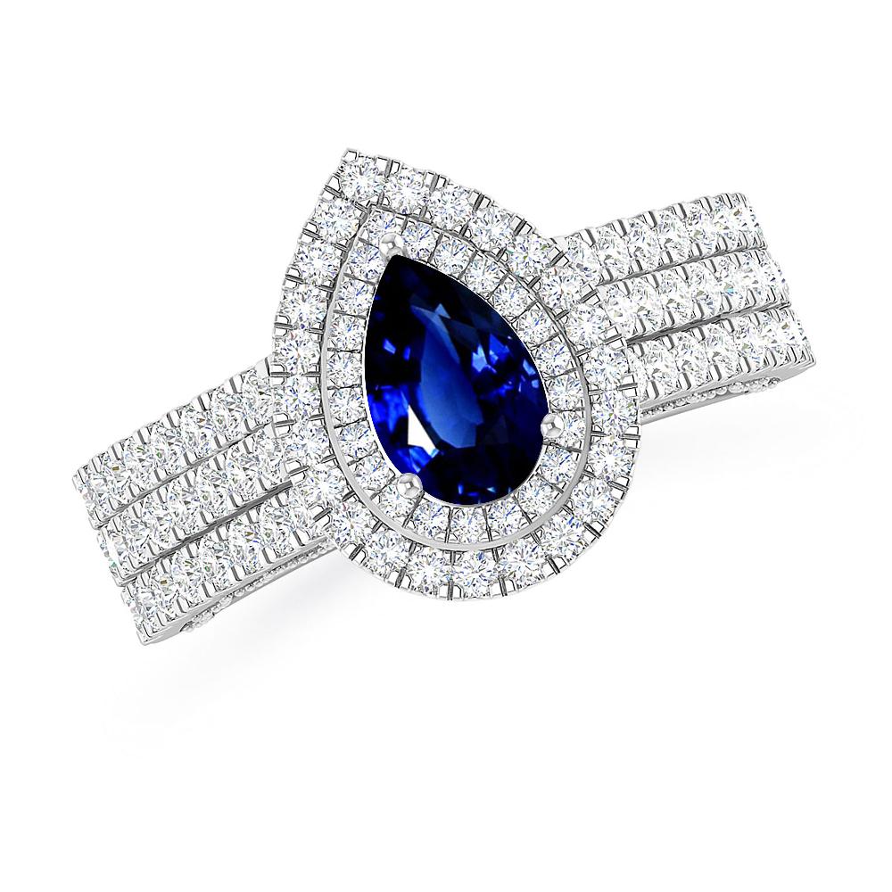 White Gold - Sapphire